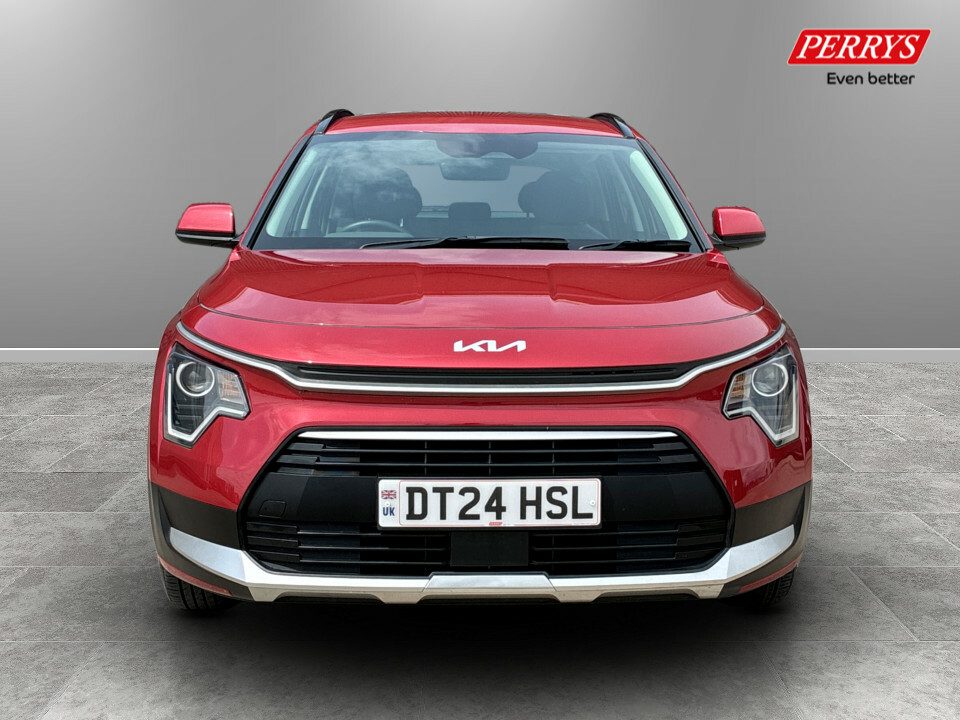 Kia Niro 1.6 Gdi 127 Hybrid 2 Nav Dct DT24HSL Red #2