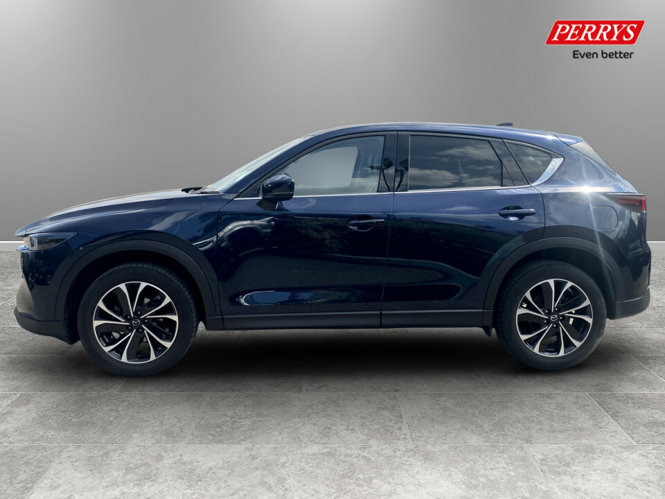 Mazda CX-5 2.0 E-skyactiv G Mhev Exclusive-line LR25KYS Blue #4