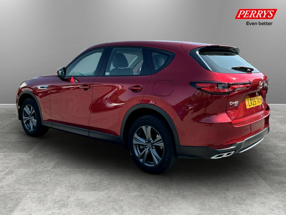 Mazda CX-60 2.5 Phev Exclusive-line LR25TKY Red #5