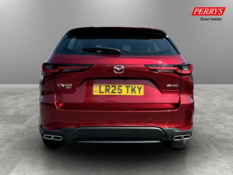 Mazda CX-60 2.5 Phev Exclusive-line LR25TKY Red #6