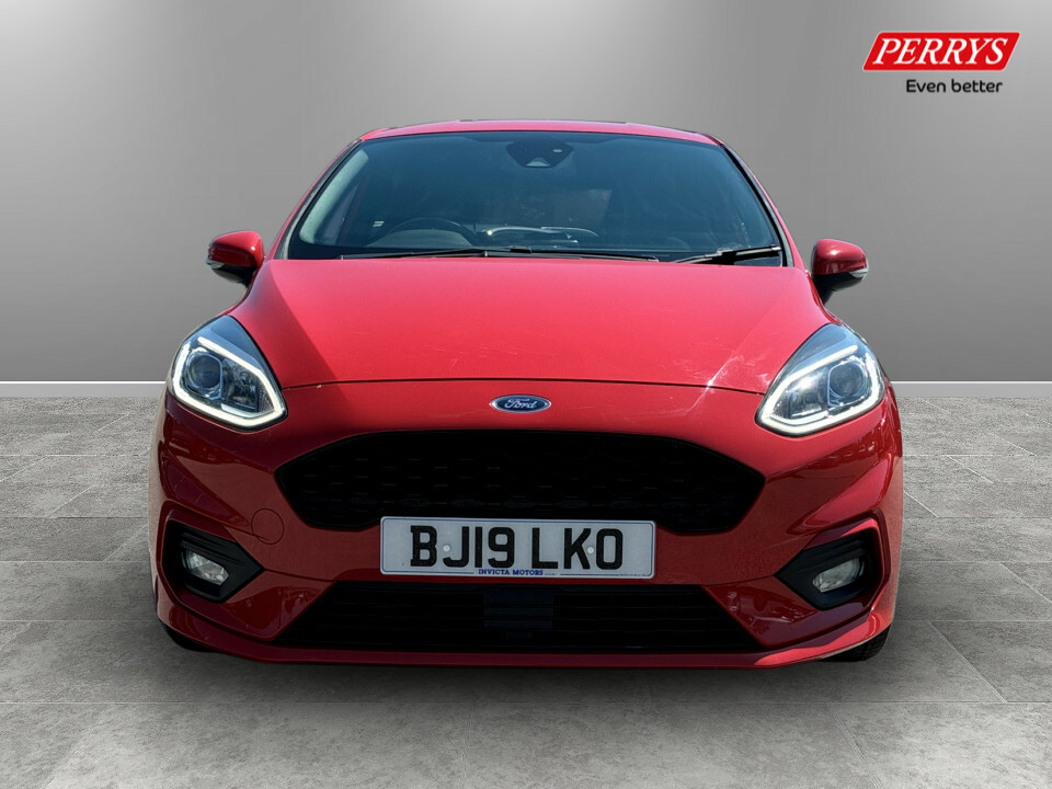 Ford Fiesta 1.0 Ecoboost 125 St-line BJ19LKO Red #2