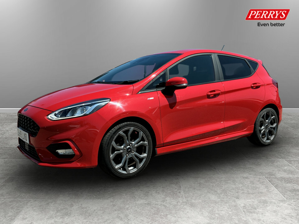 Ford Fiesta 1.0 Ecoboost 125 St-line BJ19LKO Red #3