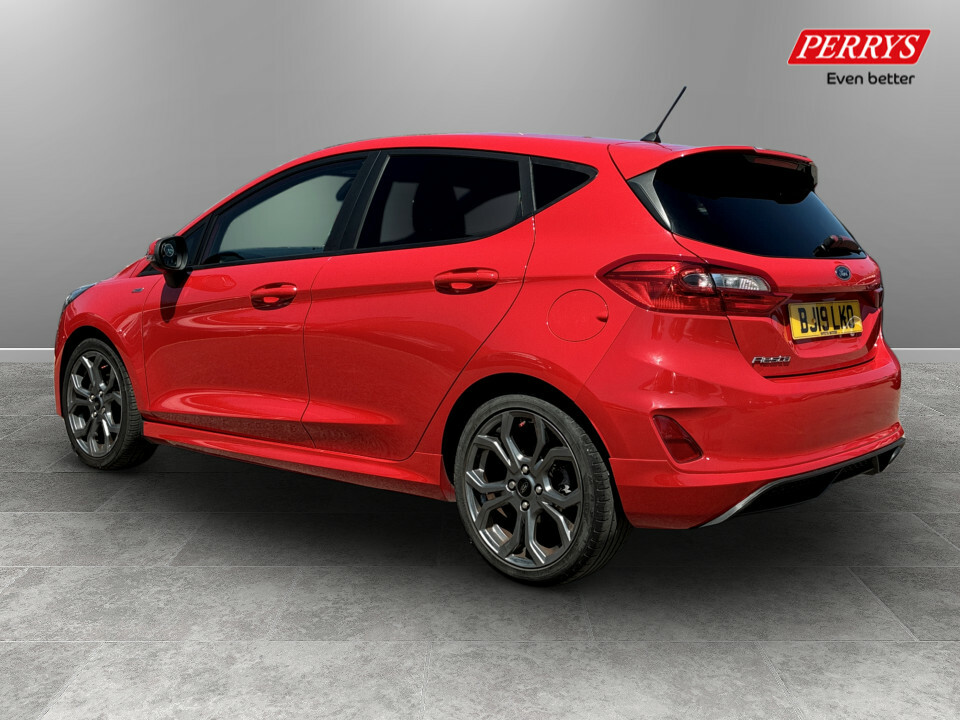 Ford Fiesta 1.0 Ecoboost 125 St-line BJ19LKO Red #5