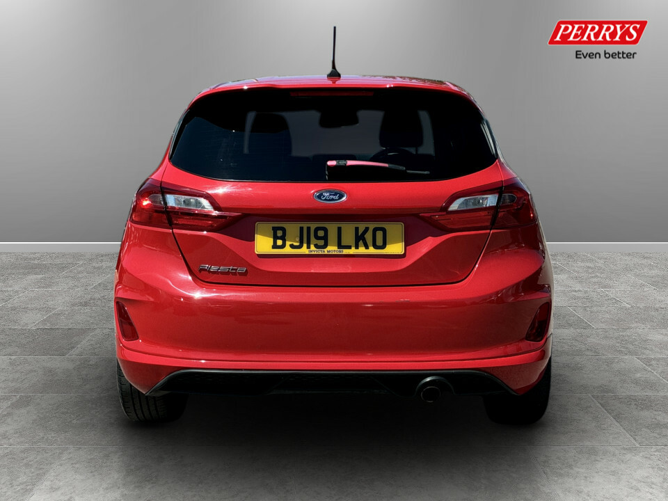 Ford Fiesta 1.0 Ecoboost 125 St-line BJ19LKO Red #6