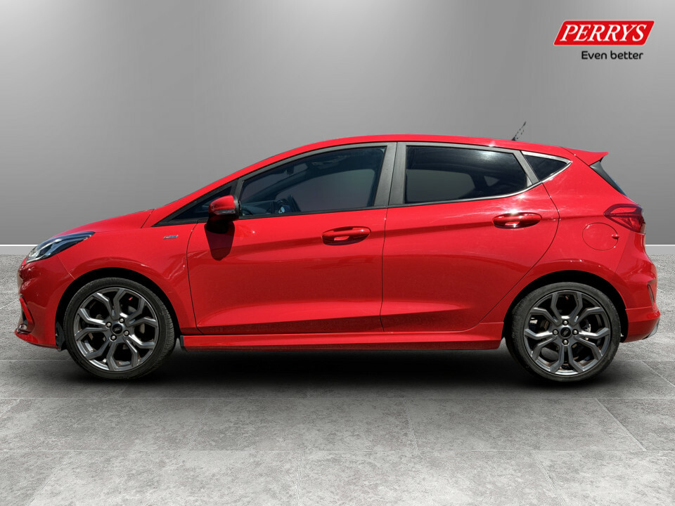 Ford Fiesta 1.0 Ecoboost 125 St-line BJ19LKO Red #4