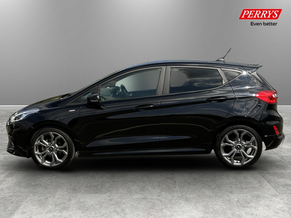 Ford Fiesta 1.0 Ecoboost Hybrid Mhev 125 St-line Edition Black #4