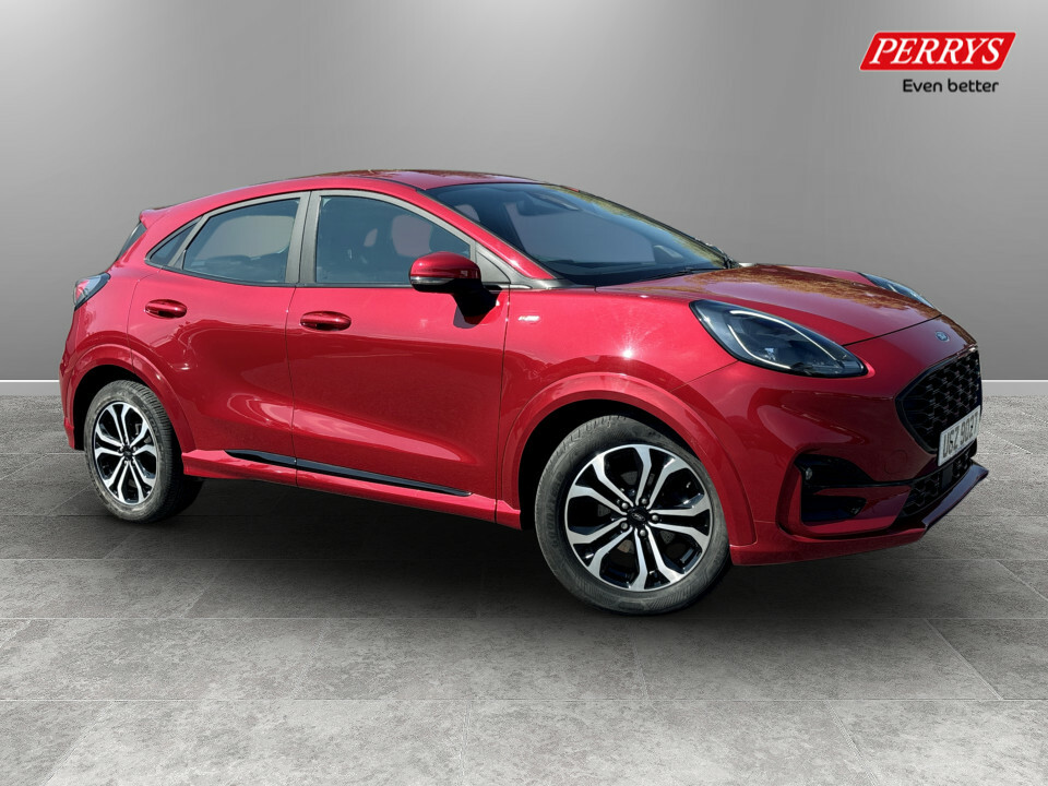 Ford Puma 1.0 Ecoboost Hybrid Mhev St-line Dct Red