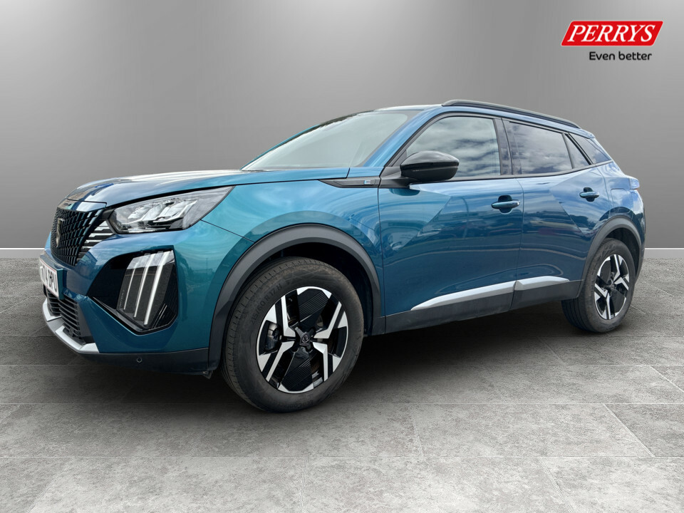 Peugeot e-2008 100Kw Allure 50Kwh YW74DPU Blue #3