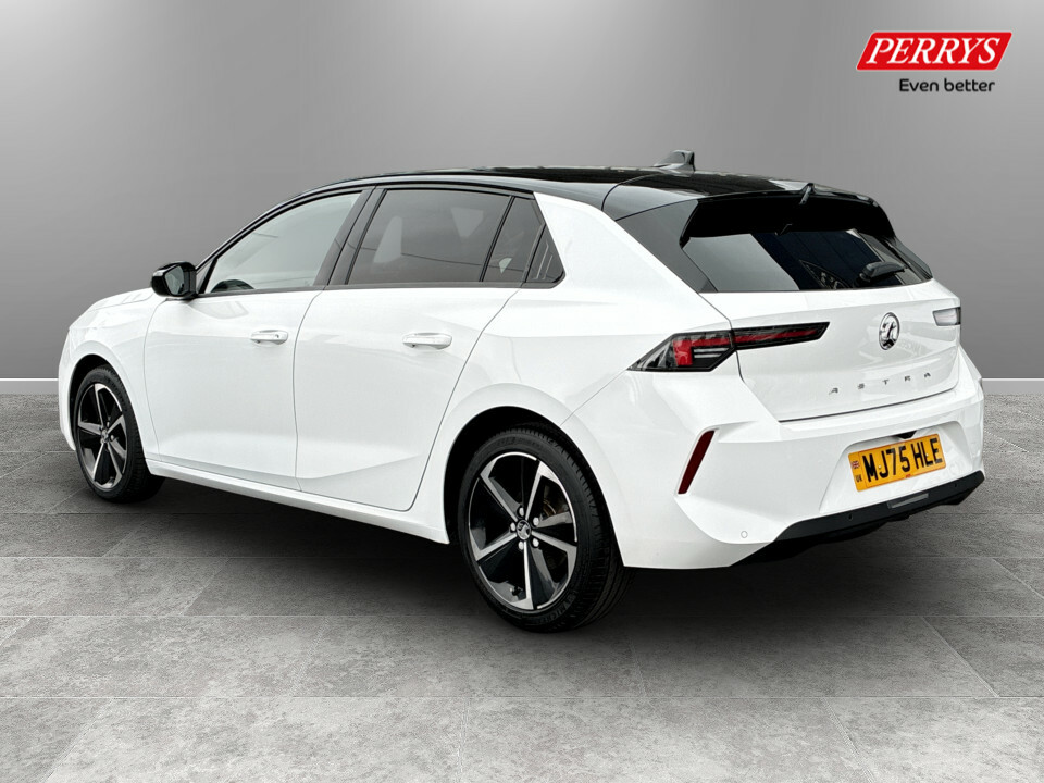 Vauxhall Astra 1.2 Turbo 130 Griffin MJ75HLE White #5