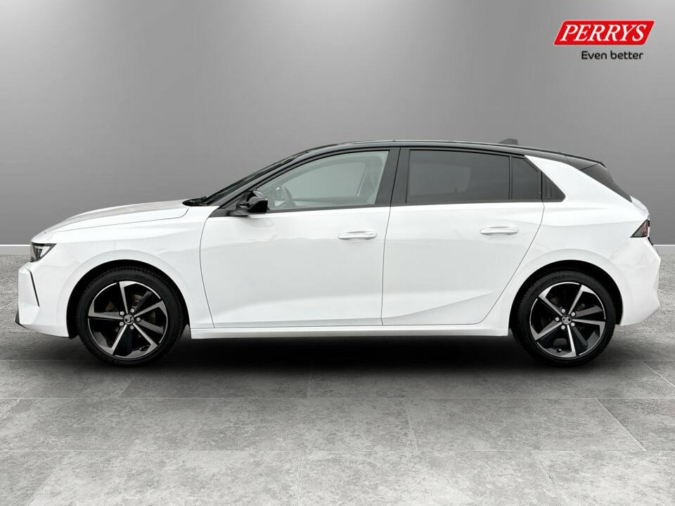 Vauxhall Astra 1.2 Turbo 130 Griffin MJ75HLE White #4