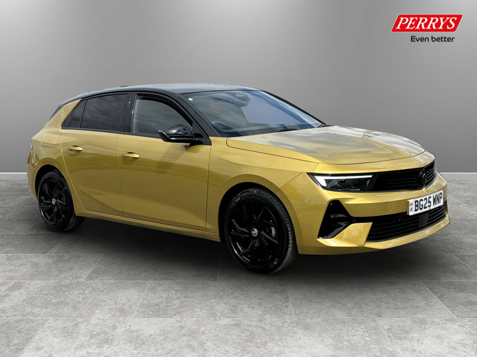 Vauxhall Astra 1.2 Turbo 130 Gs Yellow