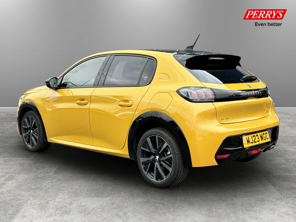 Peugeot 208 1.2 Puretech 100 Gt MJ23WGC Yellow #5