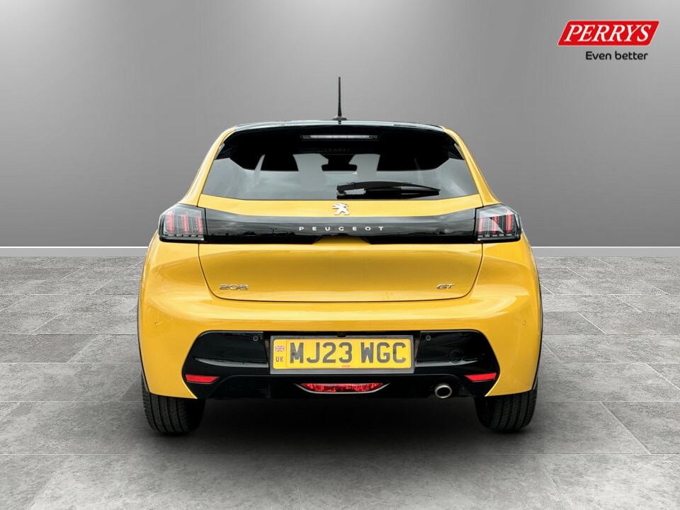 Peugeot 208 1.2 Puretech 100 Gt MJ23WGC Yellow #6