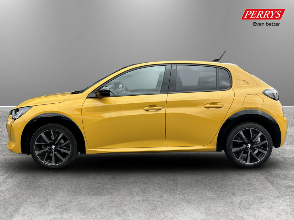 Peugeot 208 1.2 Puretech 100 Gt MJ23WGC Yellow #4