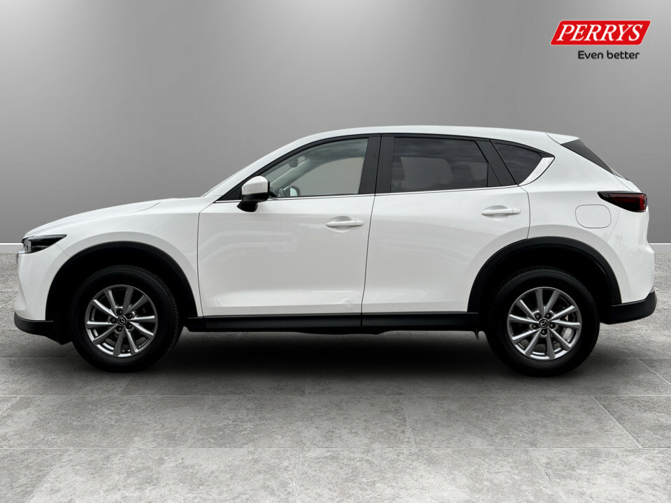 Mazda CX-5 2.0 E-skyactiv G Mhev Centre-line MX23WKE White #4