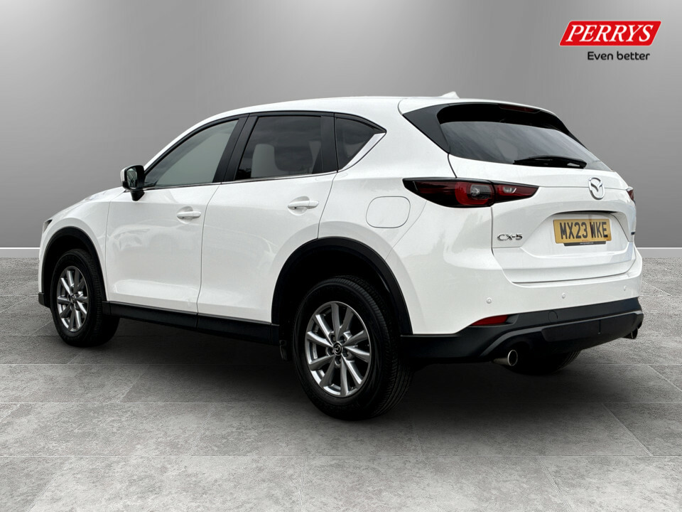 Mazda CX-5 2.0 E-skyactiv G Mhev Centre-line MX23WKE White #5