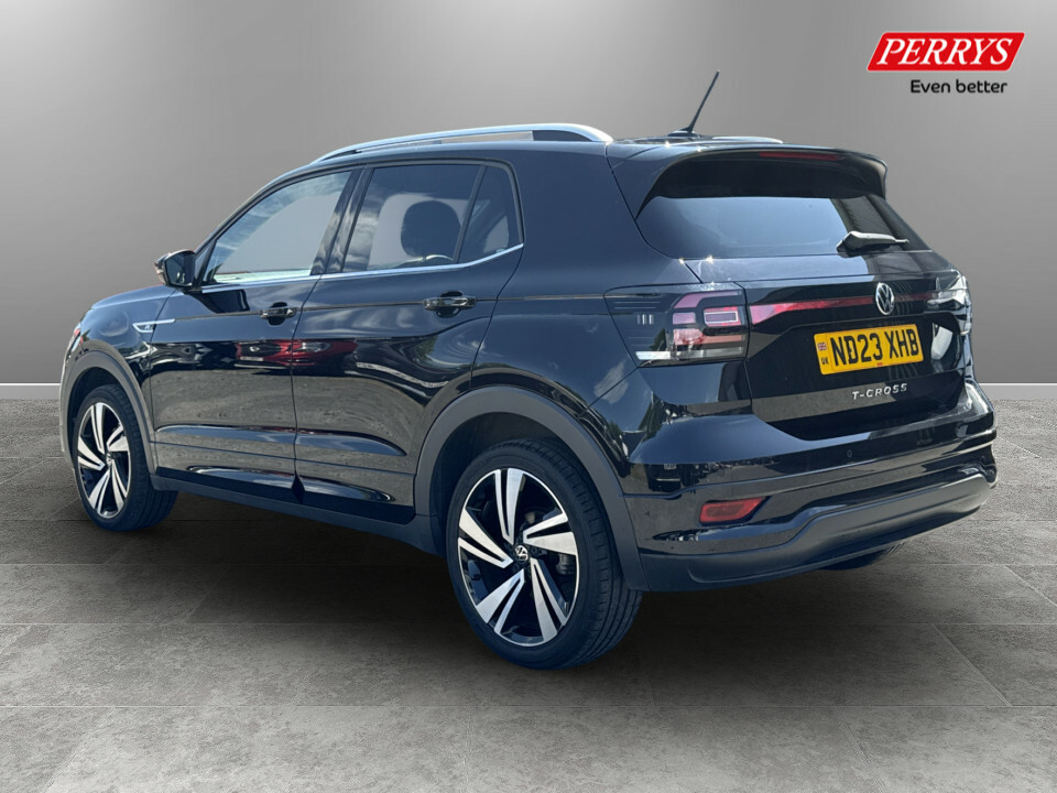 Volkswagen T-Cross 1.0 Tsi 110 R-line ND23XHB Black #5