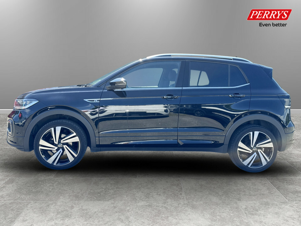 Volkswagen T-Cross 1.0 Tsi 110 R-line ND23XHB Black #4