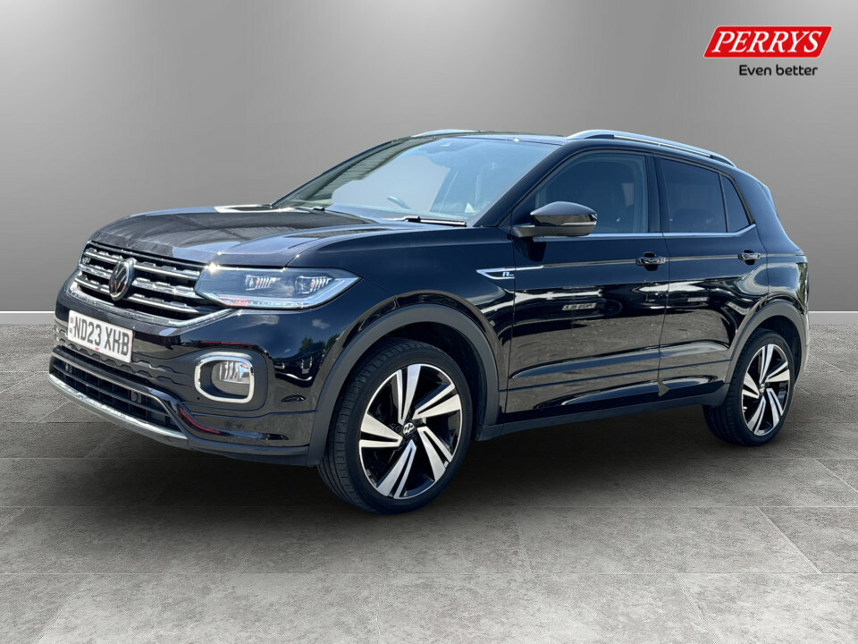 Volkswagen T-Cross 1.0 Tsi 110 R-line ND23XHB Black #3