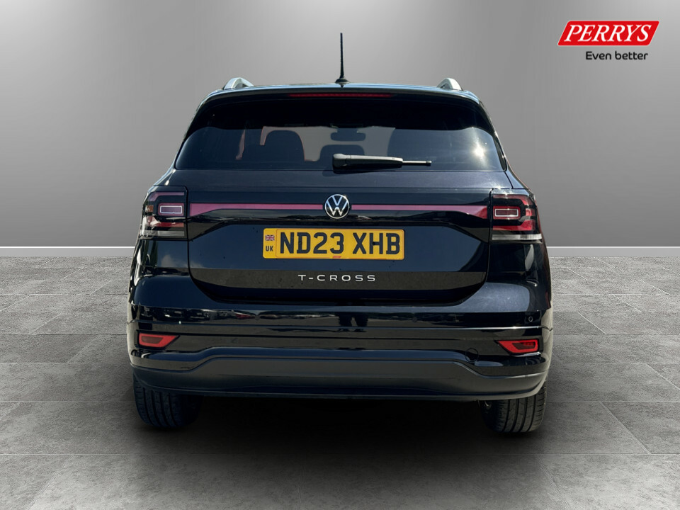 Volkswagen T-Cross 1.0 Tsi 110 R-line ND23XHB Black #6