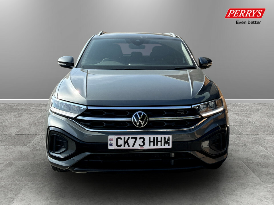Volkswagen T-Roc 1.5 Tsi R-line CK73HHM Grey #2