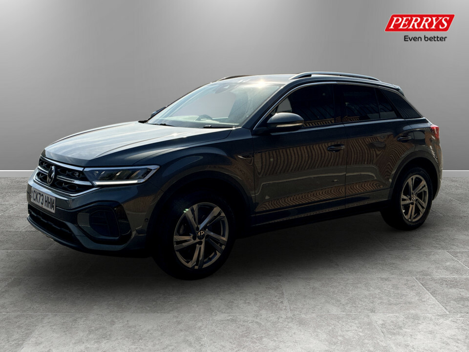 Volkswagen T-Roc 1.5 Tsi R-line CK73HHM Grey #3