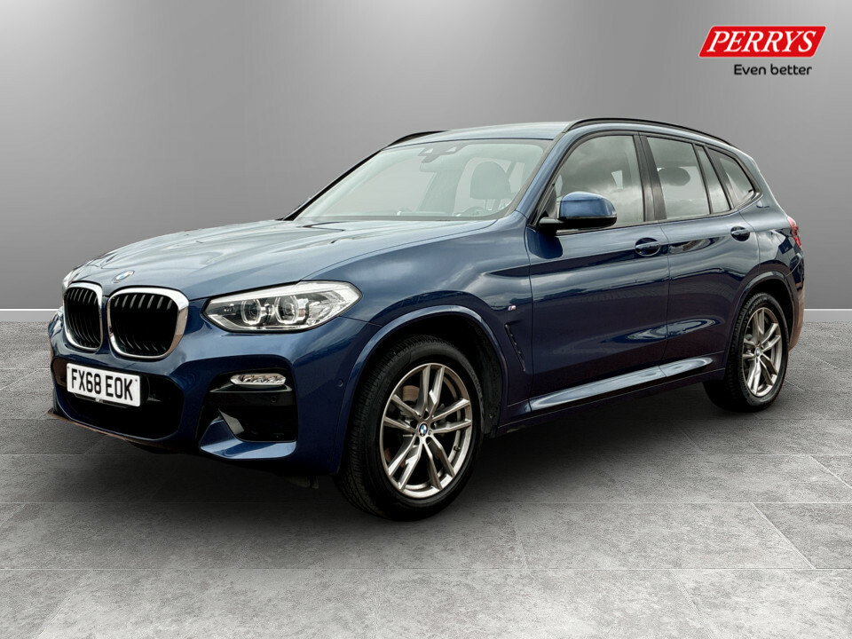 BMW X3 Xdrive20i M Sport Step FX68EOK Blue #3