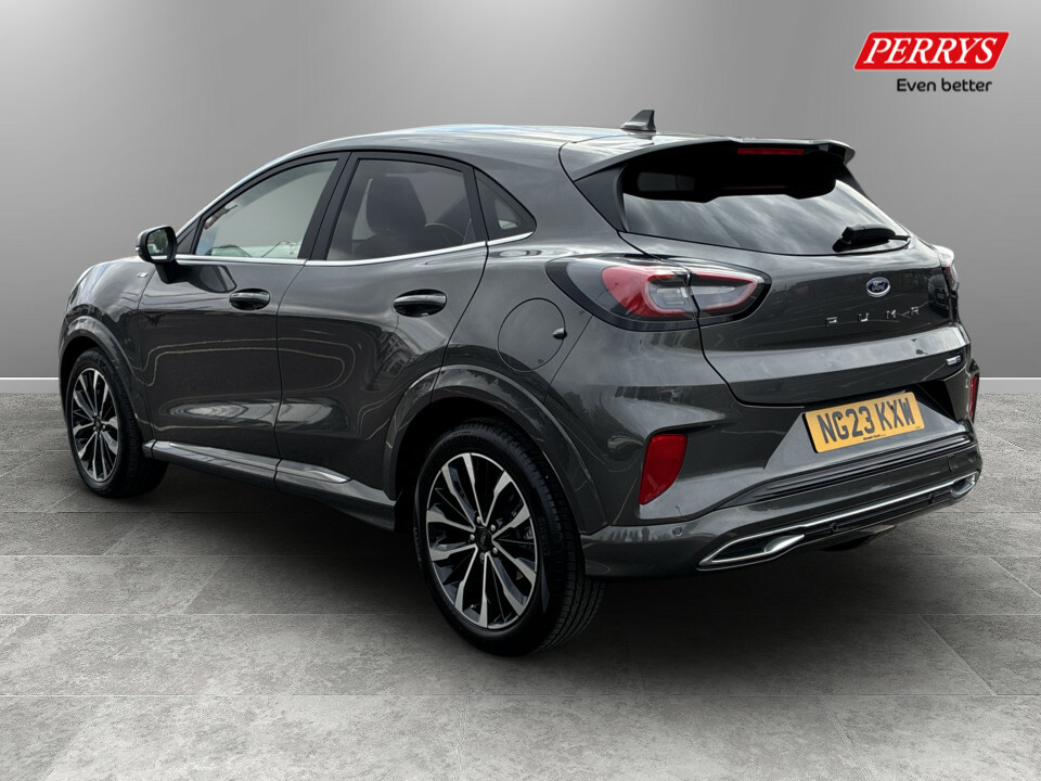 Ford Puma 1.0 Ecoboost Hybrid Mhev 155 St-line Vignale NG23KXW Grey #5