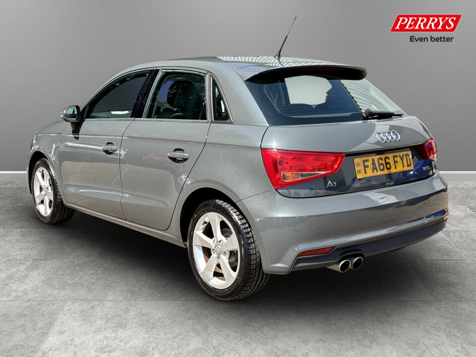 Audi A1 1.4 Tfsi Sport FA66FYD Grey #5
