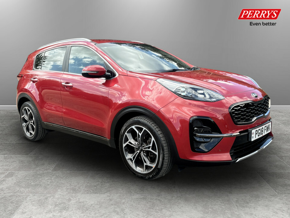 Kia Sportage 1.6T Gdi Isg Gt-line Red