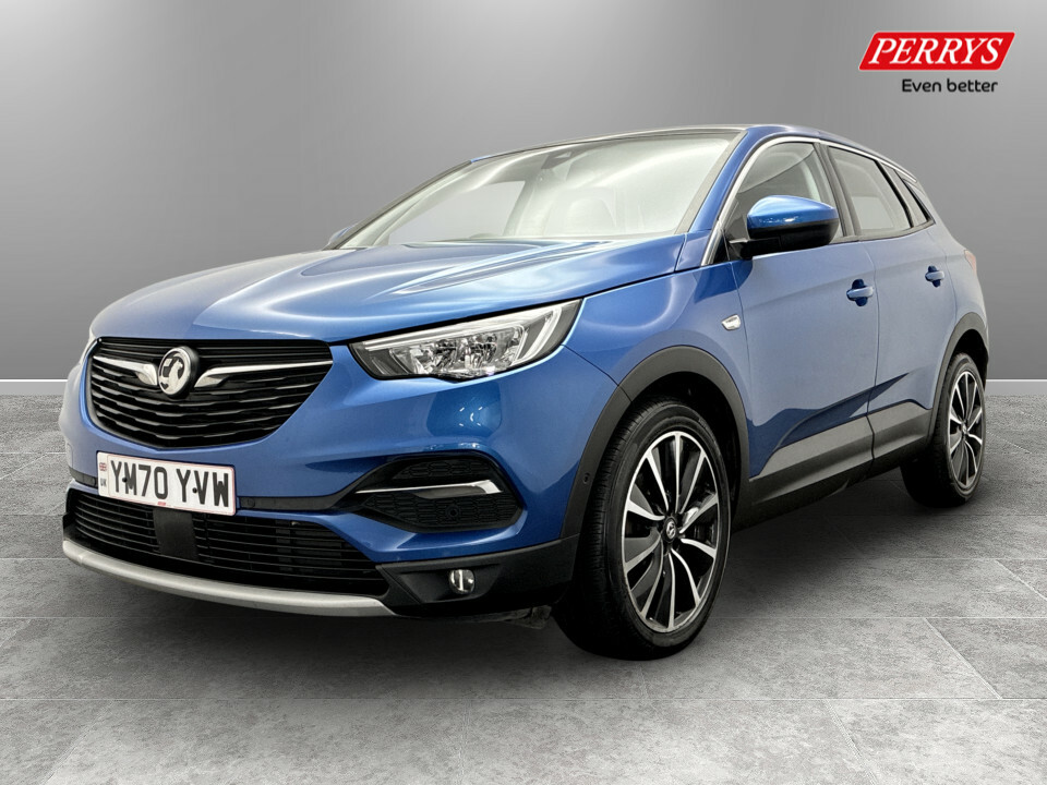 Vauxhall Grandland X 1.2 Turbo Elite Nav 8 Speed YM70YVW Blue #3