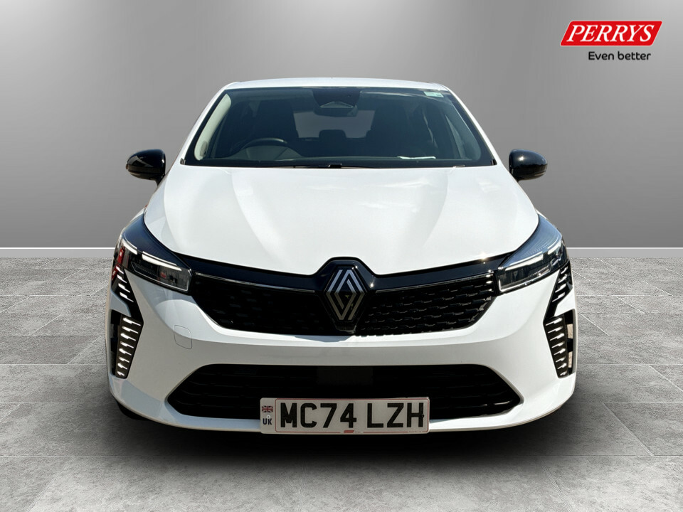 Renault Clio 1.6 E-tech Full Hybrid 145 Evolution MC74LZH White #2