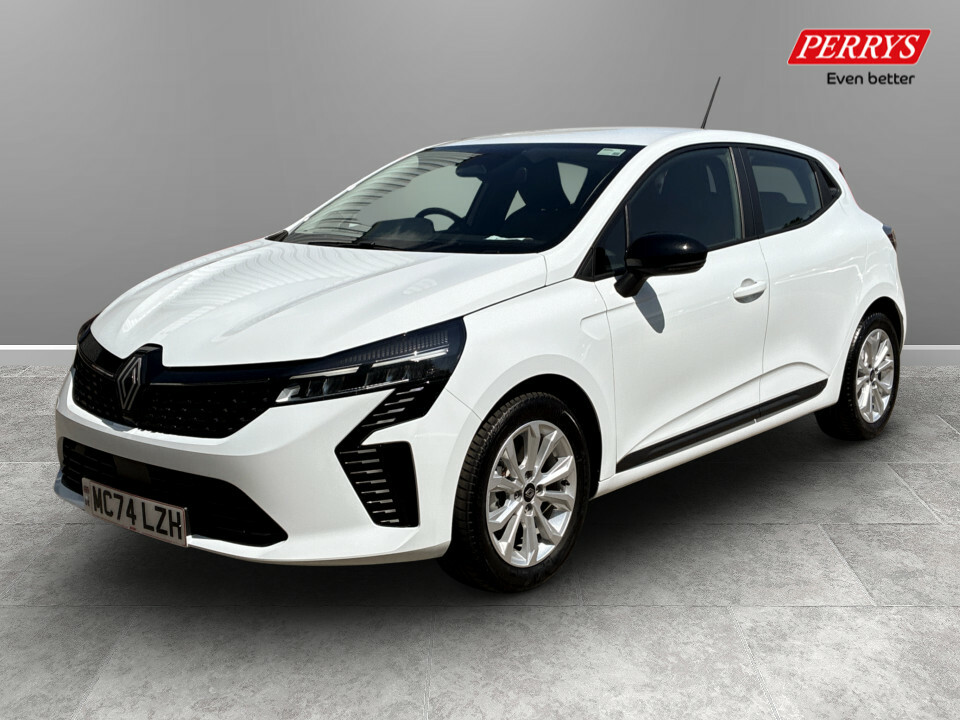 Renault Clio 1.6 E-tech Full Hybrid 145 Evolution MC74LZH White #3