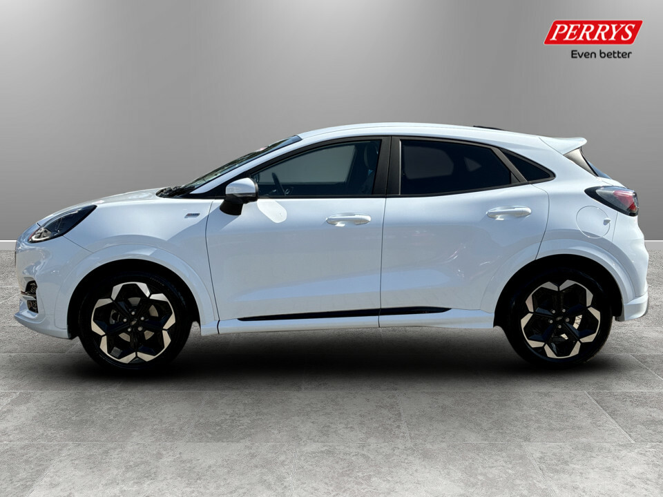Ford Puma 1.0 Ecoboost Hybrid Mhev St-line X Dct OE24WFG White #4