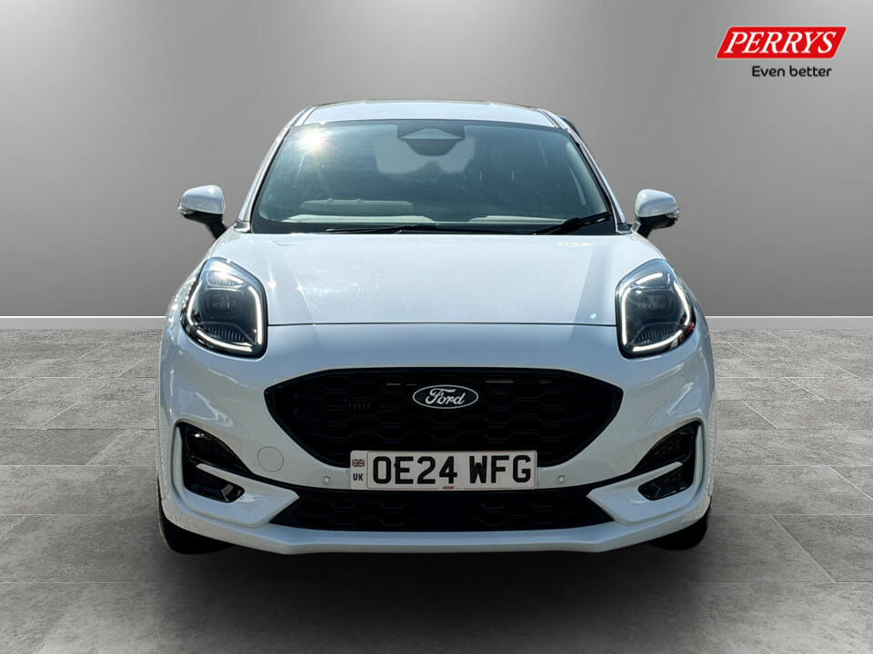 Ford Puma 1.0 Ecoboost Hybrid Mhev St-line X Dct OE24WFG White #2