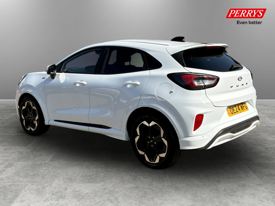 Ford Puma 1.0 Ecoboost Hybrid Mhev St-line X Dct OE24WFG White #5
