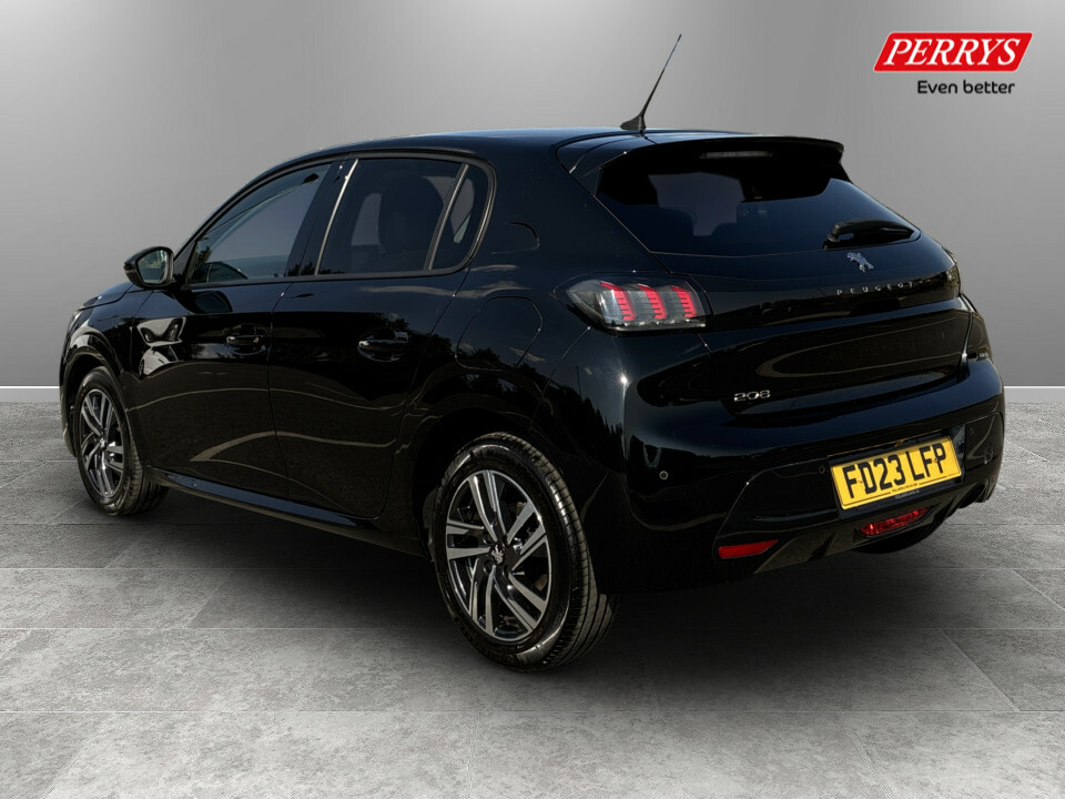Peugeot 208 1.5 Bluehdi 100 Allure Premium FD23LFP Black #5