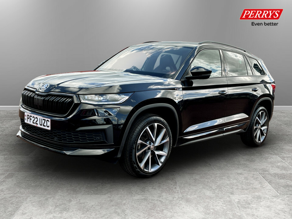 Skoda Kodiaq 1.5 Tsi Sport Line Dsg 7 Seat PF22UZC Black #3