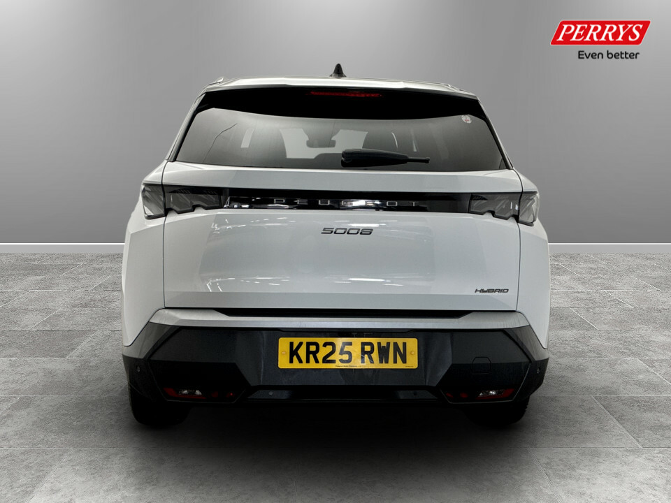 Peugeot 5008 1.2 Hybrid 136 Gt E-dsc6 KR25RWN White #6