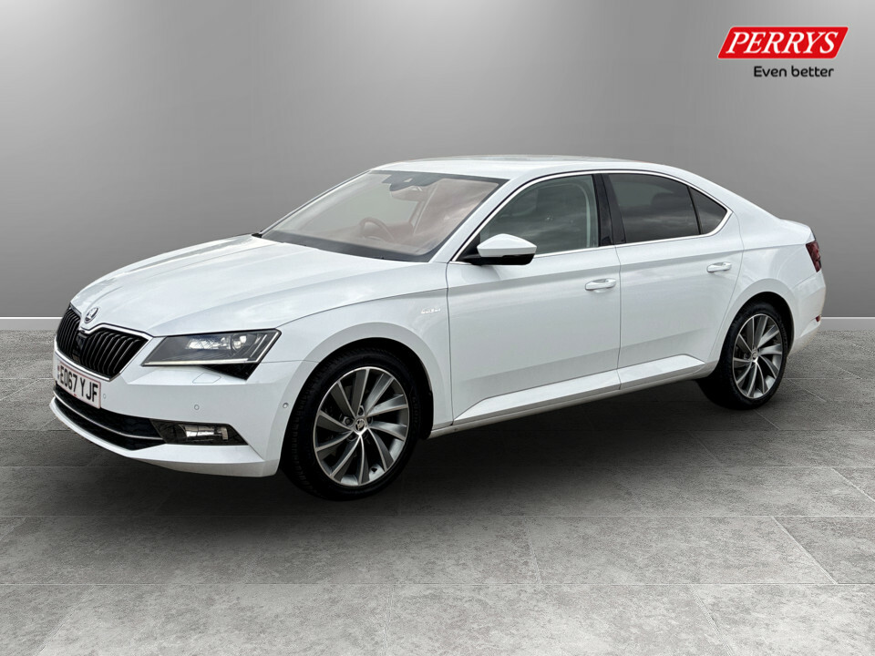 Skoda Superb 2.0 Tdi Cr 190 Laurin Klement Dsg EO67YJF White #3
