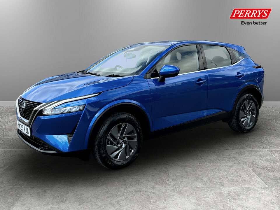 Nissan Qashqai 1.3 Dig-t Mh Acenta Premium HK23VJA Blue #3