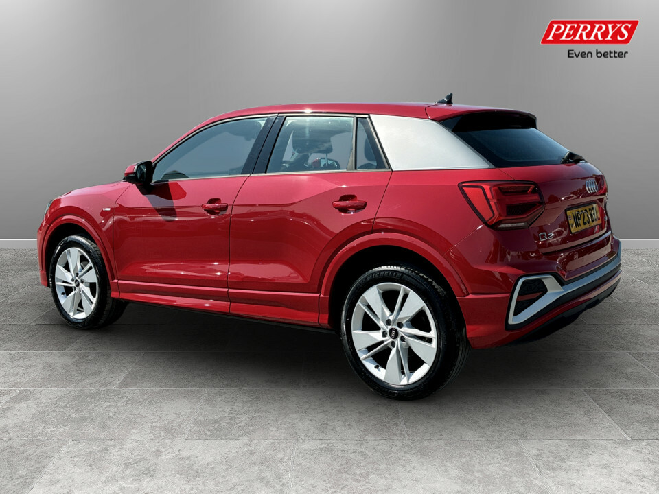 Audi Q2 35 Tfsi S Line WP23BZL Red #5