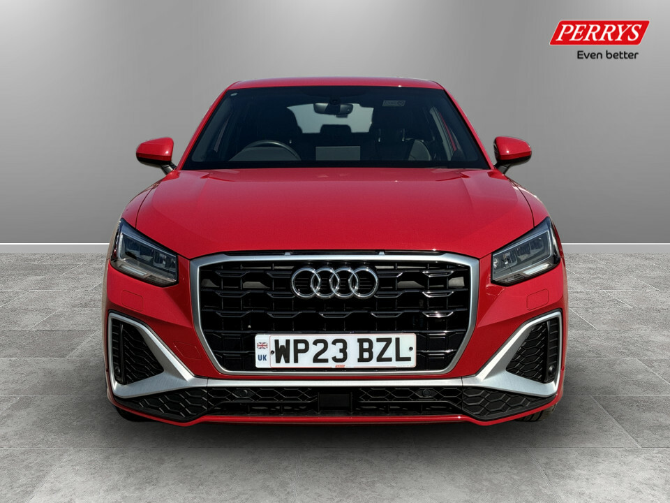 Audi Q2 35 Tfsi S Line WP23BZL Red #2