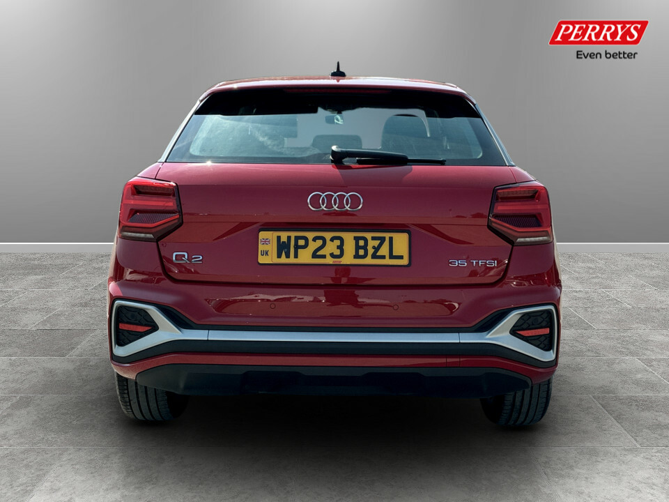 Audi Q2 35 Tfsi S Line WP23BZL Red #6