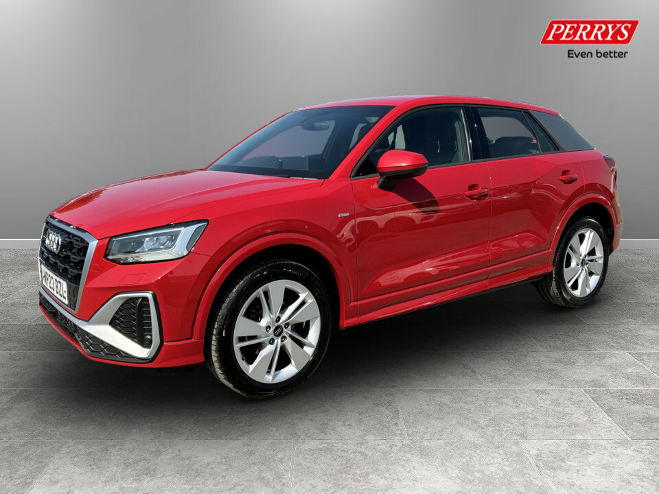 Audi Q2 35 Tfsi S Line WP23BZL Red #3