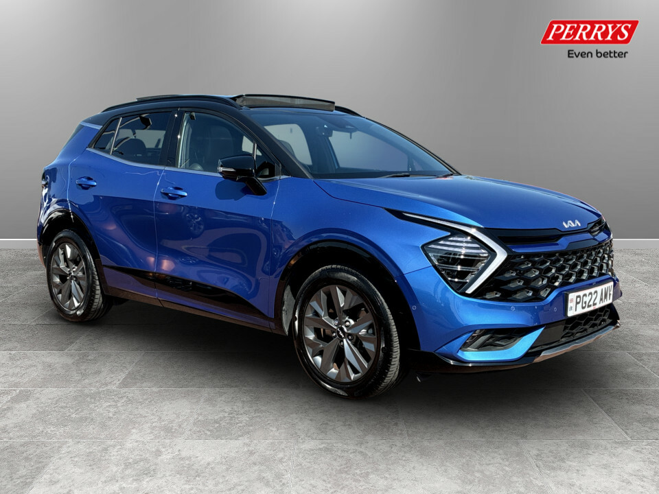 Kia Sportage 1.6T Gdi Hev Gt-line S Blue