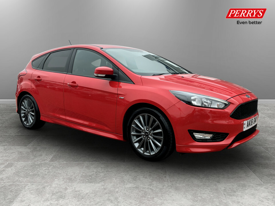 Ford Focus 1.0 Ecoboost 140 St-line Navigation AK18OMY Red