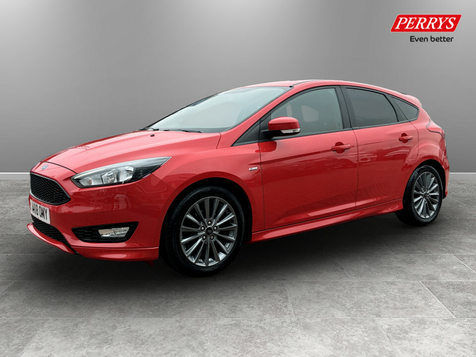 Ford Focus 1.0 Ecoboost 140 St-line Navigation AK18OMY Red #3