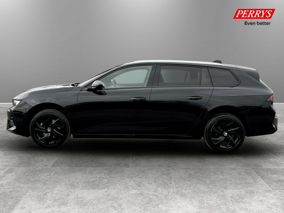 Vauxhall Astra 1.2 Turbo 130 Gs HG23XFO Black #4