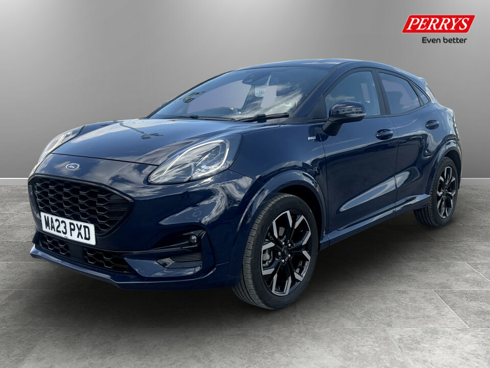 Ford Puma 1.0 Ecoboost Hybrid Mhev 155 St-line X Blue #3